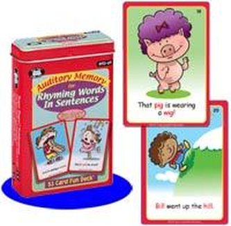 AUDITORY MEMORY RHYMING WORDS FUN DECK AUDITORY MEMORY RHYMING WORDS FUN DECK