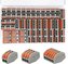 Rychlospojky PCT-212, 213, 214, sada 60ks pro kabely 0,75-2,5mm2