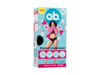 o.b. Period Underwear Menstruační kalhotky 1 ks M/L pro ženy