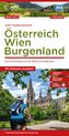 ADFC-Radtourenkarte ÖS2 Österreich Wien Burgenland 1:150:000, reiß- und wetterfest, E-Bike geeignet, GPS-Tracks Download, mit Be
