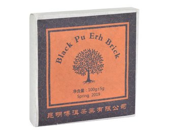 Tmavý čaj Pu Erh China Yunnan Hong Zhuang brick ripe 2019 - 100 g Tmavý čaj Pu Erh China Yunnan Hong Zhuang brick ripe 2019 - 100 g