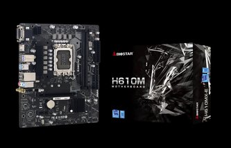 BIOSTAR ,INTEL H610, Socket 1700, uATX, GbE LAN