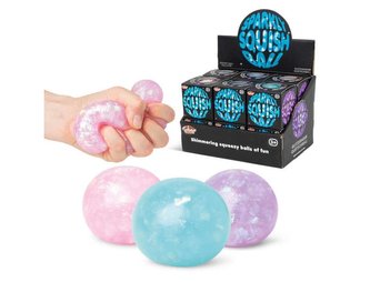 Piłeczka antystresowa z brokatem Scrunchems Piłeczka antystresowa z brokatem Scrunchems