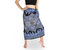 Sarong - Pareo PAISLEY, modro-černý