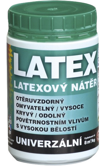 Latexový nátěr univerzální bílý 800 g
