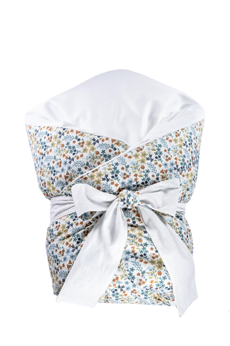 enie baby Péřová zavinovačka MILLY blue 100x100 cm