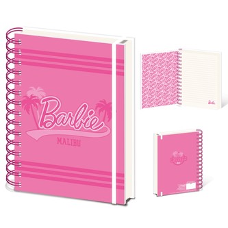 Barbie (Malibu) blok kroužkový A5