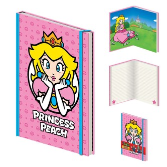 Super Mario blok A5 premium (Peach)