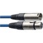 Stagg SMC3 CBL, mikrofonní kabel XLR/XLR, 3m, modrý