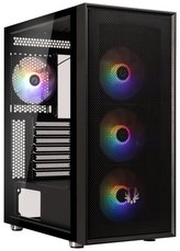 BitFenix skříň ARES / ATX / 4x120mm FRGB fan / USB 2.0 / USB 3.0 / černá