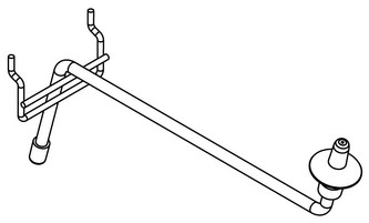 Stagg DIS-CYH25, držák činelu do prodejního stojanu
