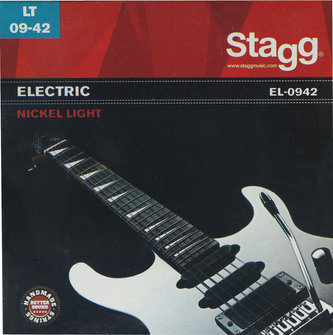Stagg EL-0942, sada strun pro elektrickou kytaru, light