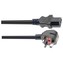 Stagg NPW1,5IECFPUK10 Napájecí kabel s UK zástrčkou, 1,5 m