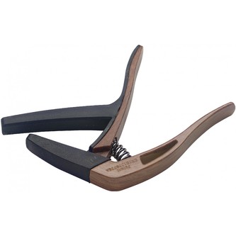 Stagg SCPX-CU DKWOOD, kapodastr pro akustickou/elektrickou kytaru, tmavé dřevo