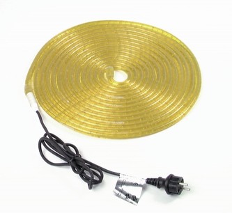 Eurolite rubberlight RL1-230V, žlutý, 5m Eurolite rubberlight RL1-230V, žlutý, 5m