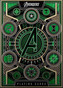 Karty Avengers talia zielona
