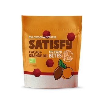 Diet Food Bites SATISFY čokoláda & pomeranč váha 120g
