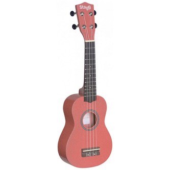 Stagg US LIPS, sopránové ukulele, růžové Stagg US LIPS, sopránové ukulele, růžové