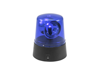 Eurolite LED mini policejní maják, modrý Eurolite LED mini policejní maják, modrý