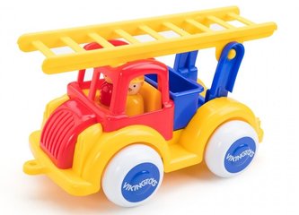 Pojazd Straż pożarna z figurkami Jumbo Viking Toys