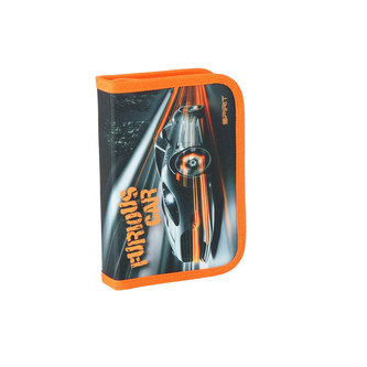 Penál 1-patrový/2 klopy/plný SPIRIT - Furious Car