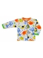 Kojenecký kabátek Bobas Fashion Zoo oranžový 74 (6-9m)