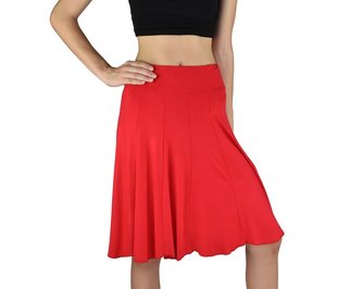 Letní sukně SAJJA, červená