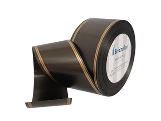 Smuteční stuha klasik s proužkem 68341 5 cm x 50 m - 18 černá