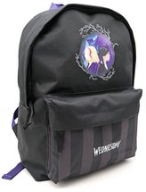 Batoh Netflix|Wednesday: Wednesday a Enid (objem 19 litrů|31 x 43 x 14 cm) černý polyester