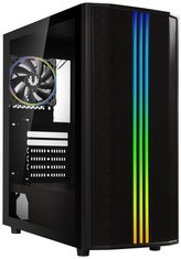 BitFenix skříň Saber Mesh / ATX / 3x120mm fan+ARGB fan / 2xUSB 3.0 / USB 2.0 / tvrzené sklo / černá