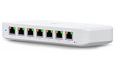 Ubiquiti UniFi Switch Ultra - 8x GbE, 1x PoE++ vstup, 7x PoE+ výstup (bez napájecího adaptéru)