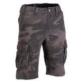 Kraťasy VINTAGE bavlněné předeprané DARK CAMO vel.XL