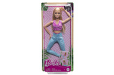 barbie v pohybu - Blondýnka s modrých legínách HRH27