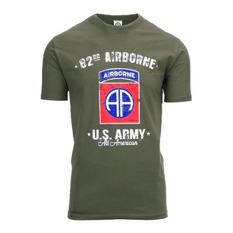 Triko 82nd AIRBORNE ZELENÉ vel.XXL