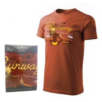 Triko RUNWAY ČERVENÉ vel.S