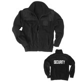 Bunda SECURITY fleece ČERNÁ vel.L