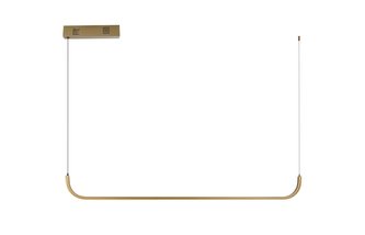 Immax NEO PATTINI Smart závěsné svítidlo 120cm 26W 1820lm zlaté Zigbee 3.0