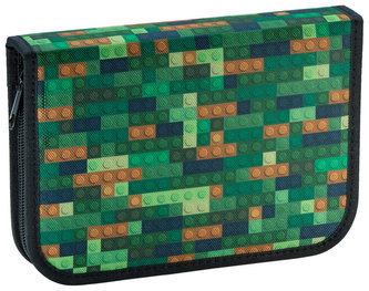 Školní penál jednopatrový Cubes
