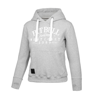 Dámská mikina Pitbull West Coast Oldschool světle šedá Velikost: L