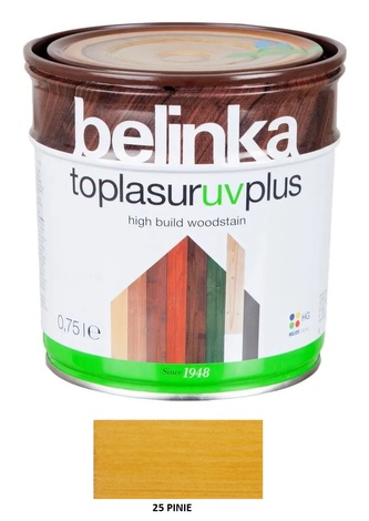 Belinka Toplasur UV plus 0,75l 25 Pinije Belinka Toplasur UV plus 0,75l 25 Pinije
