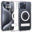 Spigen Caseology Capella MagSafe Kickstand, clear white - iPhone 15 Pro