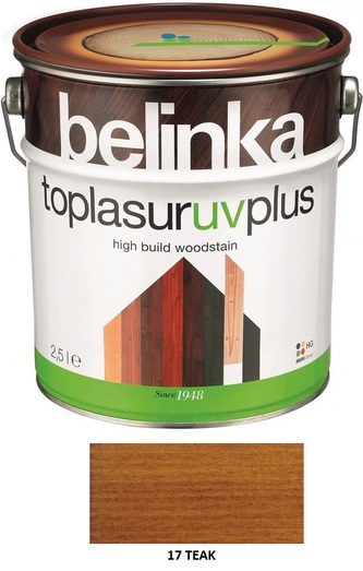 Belinka Toplasur UV plus 2,5l 17 Teak Belinka Toplasur UV plus 2,5l 17 Teak