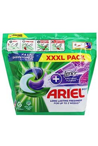 Prací prostředek Ariel Amethyst Flower univerzal 52ks
