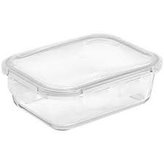dóza 0,80l FRESCO, 1ks, 17,5x12,6x5,6cm, víčko plast, sklo
