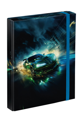 BAAGL Desky na školní sešity A5 Závodní auto BAAGL Desky na školní sešity A5 Závodní auto