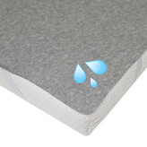 Nepropustný chránič matrace froté Warm grey 60 x 120 cm; Barva: šedá; Velikost: 60 x 120 cm