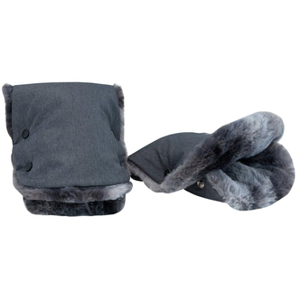 Rukávník Golf Softshell Aljaška; Barva: šedá; Velikost: 2x 23 x 21 cm