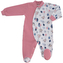 Kojenecký overal Myšky růžový; Barva: růžová; Velikost: 62