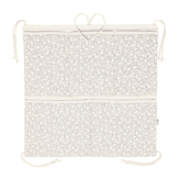 Kapsář na postýlku Zája Light cream; Barva: smetanová; Velikost: 53 x 53 cm