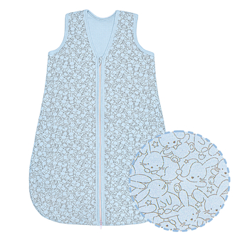 Spací pytel pro miminko Zája Soft blue; Barva: modrá; Velikost: 74 - 80